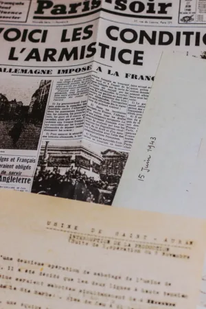 Historical Newspaper And Document