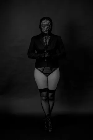 Black And White Portrait