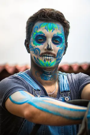 Colorful Face Art