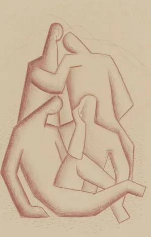 Abstract Drawing Of Figures
