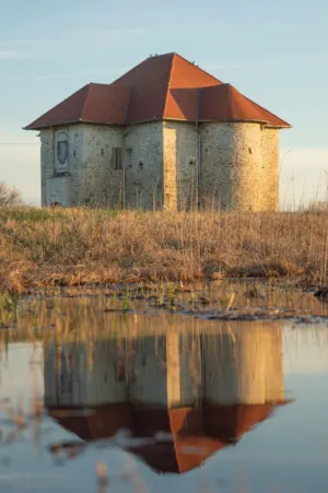 Stone House Reflection