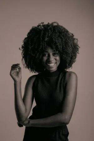 Black And White Portrait