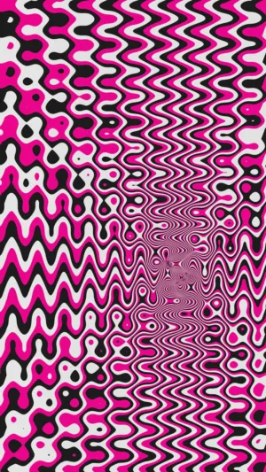 Psychedelic Wave Pattern