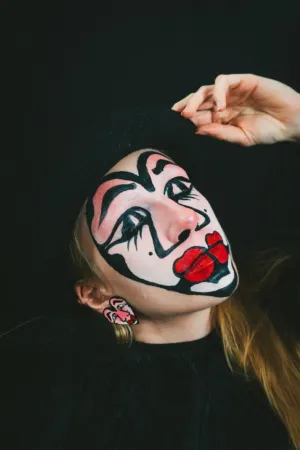 Abstract Face Art