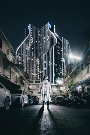 Cyberpunk Cityscape