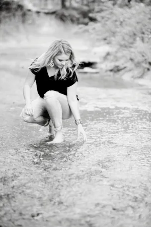 Crouching By The Water