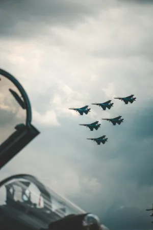 Aerobatic Team Flight