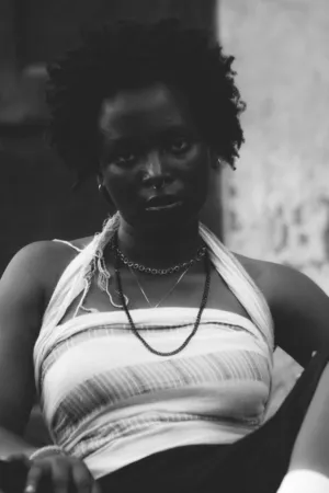 Black And White Portrait