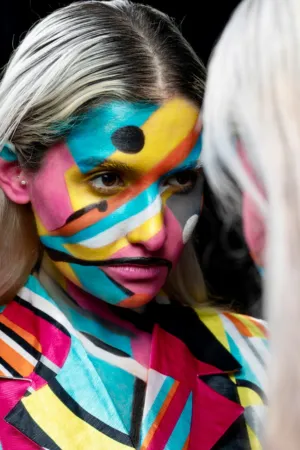 Colorful Face Art