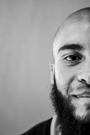 Bald Man With Beard