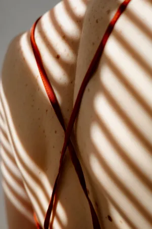 Abstract Shadows On Skin