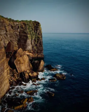 Rugged Coastal Cliffs