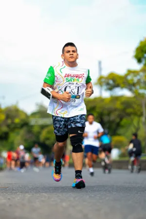 Runner In A 10K Race