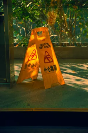 Caution Wet Floor Sign