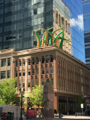 Colorful Octopus Art On Building