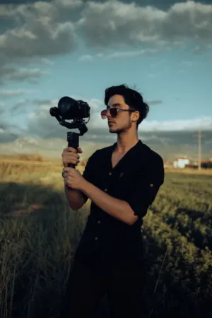 Photographer In The Field