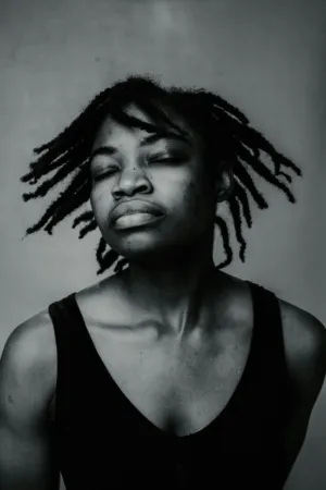 Black And White Portrait