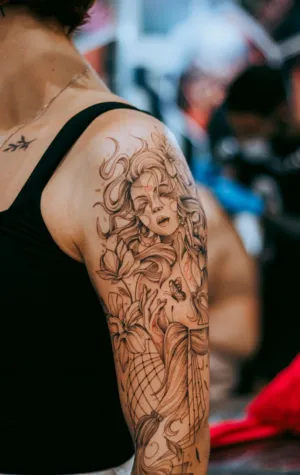 Intricate Arm Tattoo