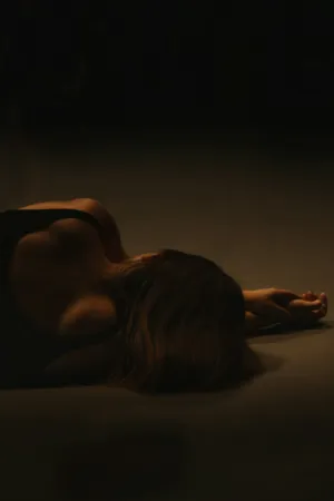 Dark Laying Figure