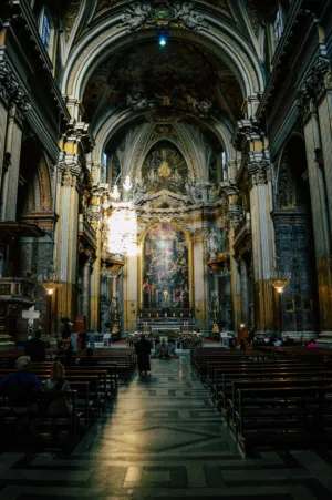Interior Of A Church
