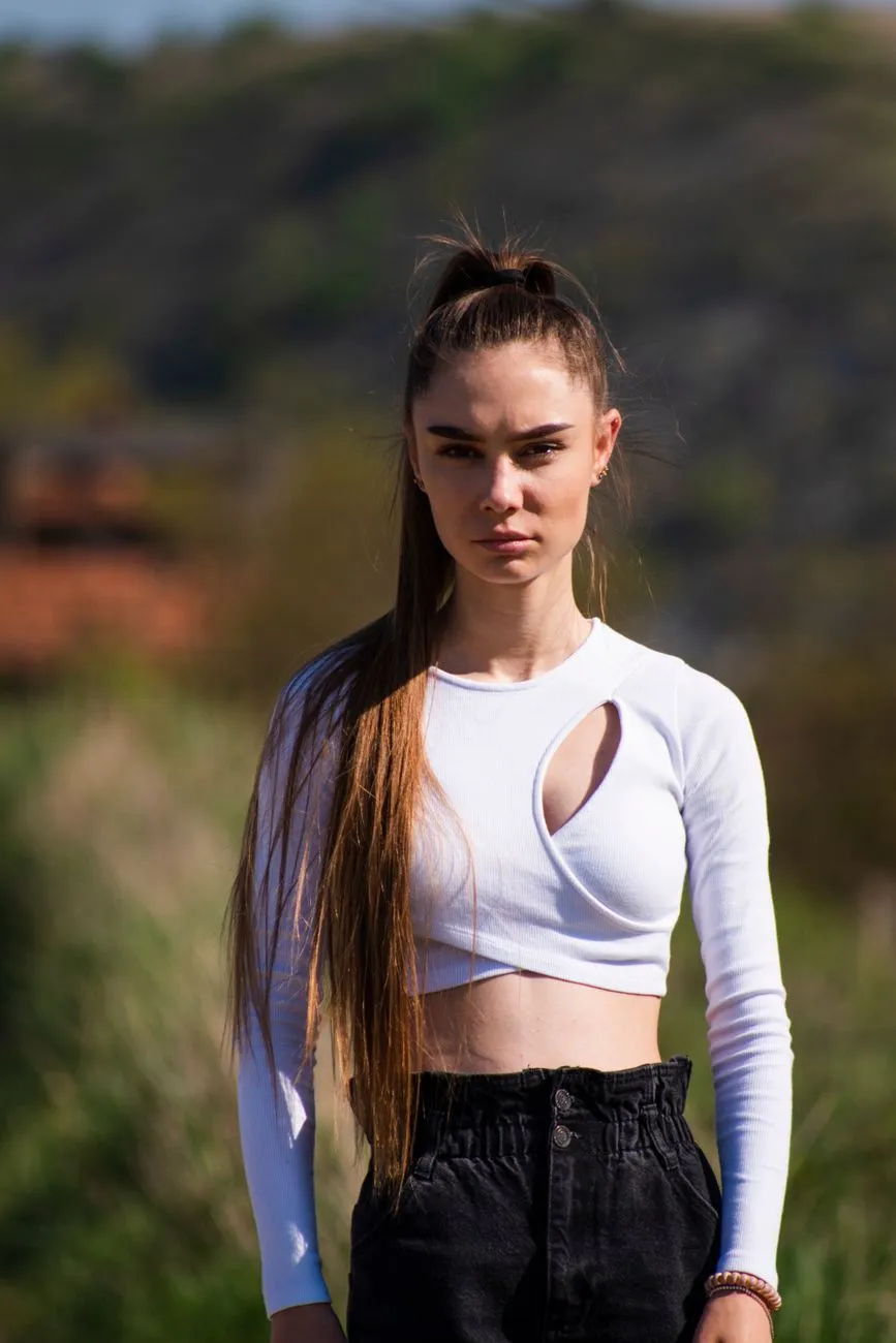 Young Woman In Nature