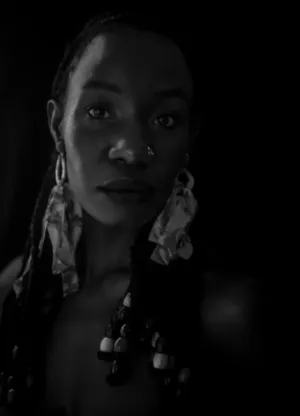Black And White Portrait