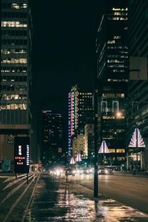 Cityscape At Night
