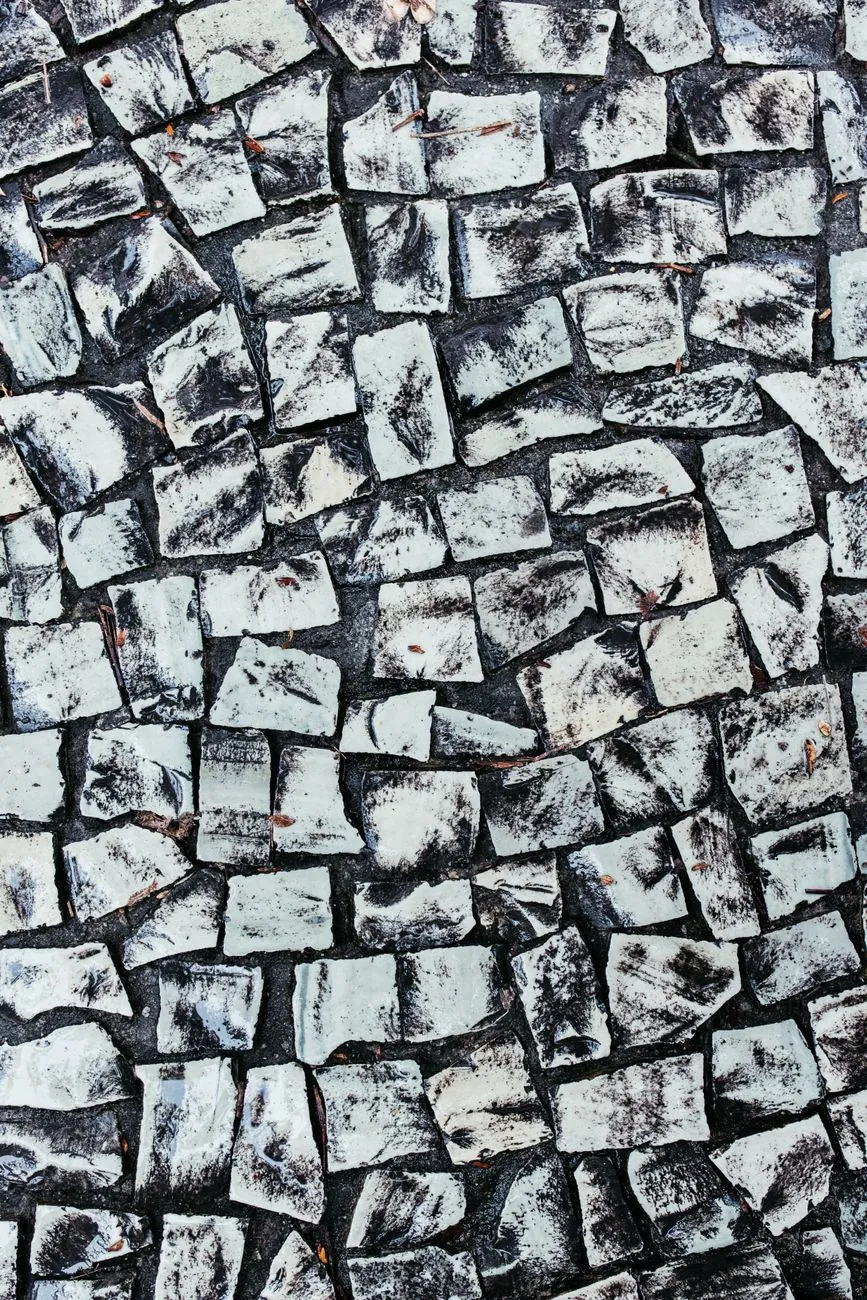 Abstract Stone Path