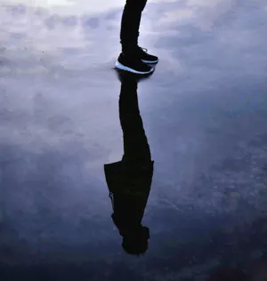 Reflection Of A Person