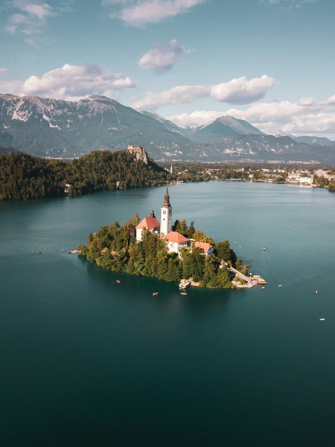Bled Lake And Church