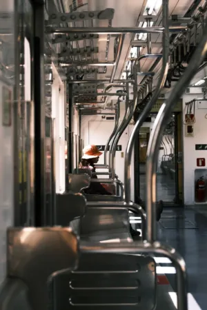 Empty Train Carriage