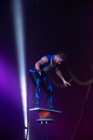 Circus Acrobat Performance