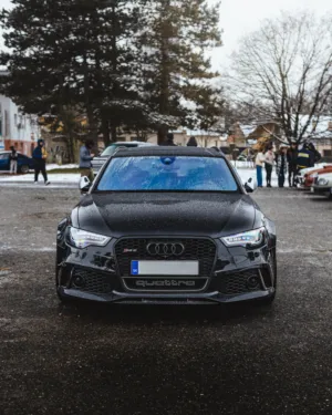 Black Audi Rs6 Quattro