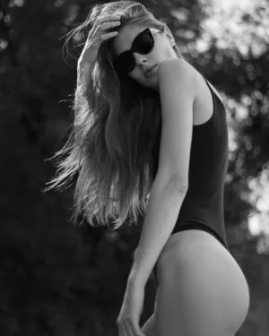 Black And White Portrait