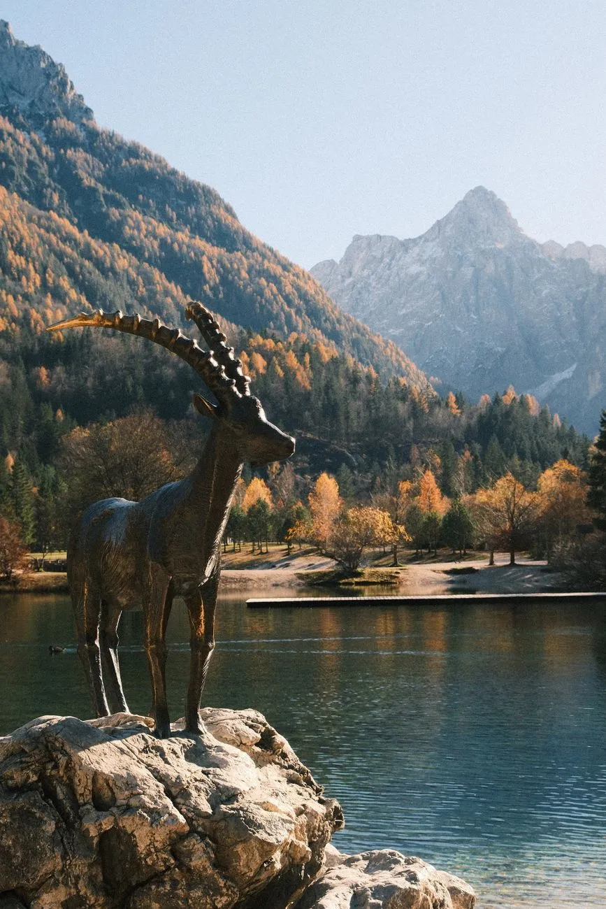 Mountain Goat Statue