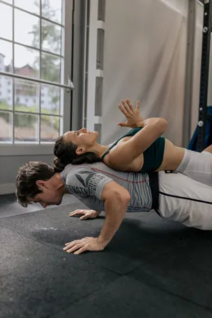 Couple Exercising