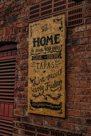 Gin Vault Sign