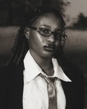 Black And White Portrait