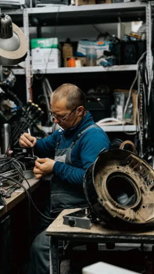 Mechanic At Work