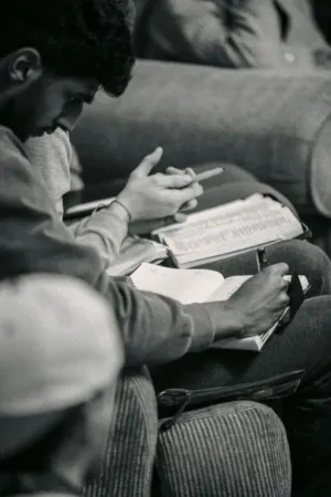 Students Studying