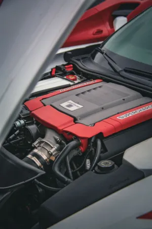 Red And Black Engine