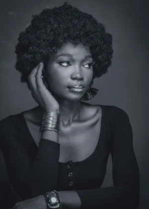 Black And White Portrait