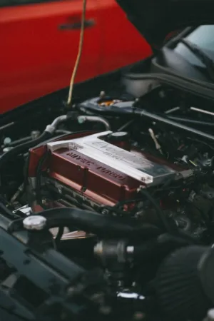 Red Engine Bay