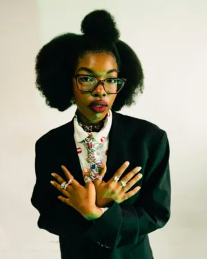 Stylish Afro Model