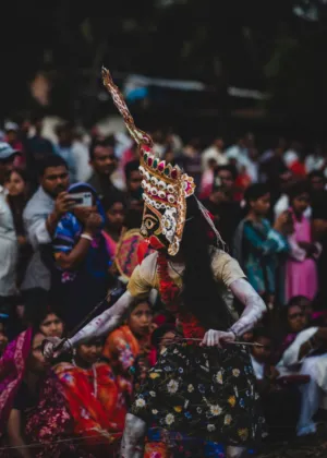Colorful Masked Performance