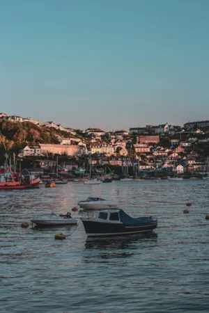 Harbor At Sunset