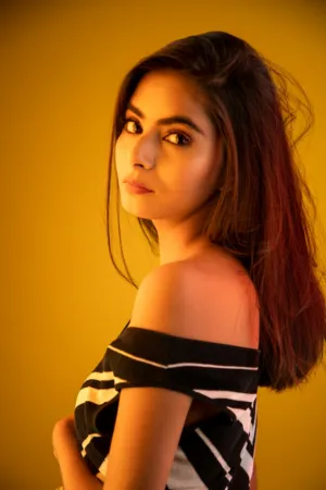 Off-Shoulder Fashion Portrait