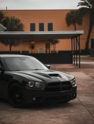 Black Dodge Charger