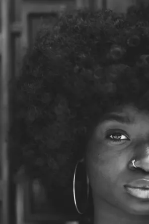 Black And White Portrait
