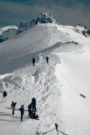 Snowy Mountain Summit